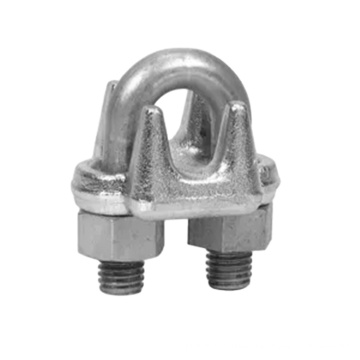 Customized steel wire rope loop clip clamp size